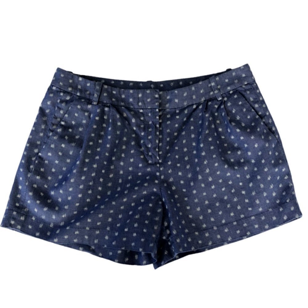 J. Crew Blue and White Short 4